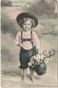 Boy with daisies 001